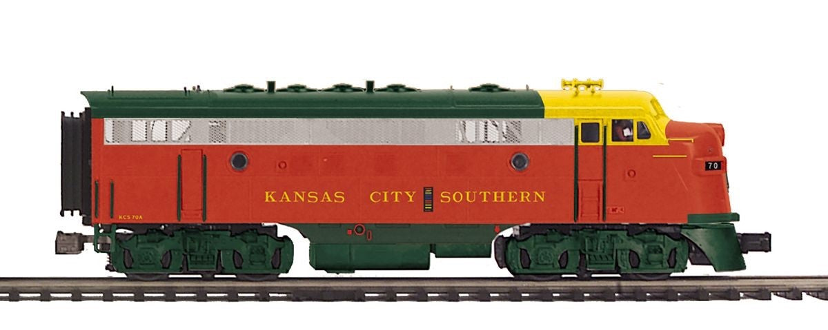 MTH Premier O F7A Diesel Kansas City Southern PS/3.0 20-21996-1