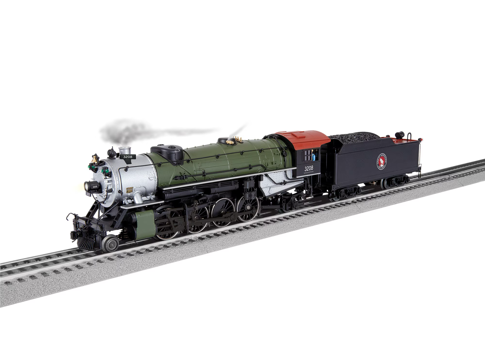 Lionel O BTO Heavy Mikado Great Northern LEGACY USRA #3208 2531090