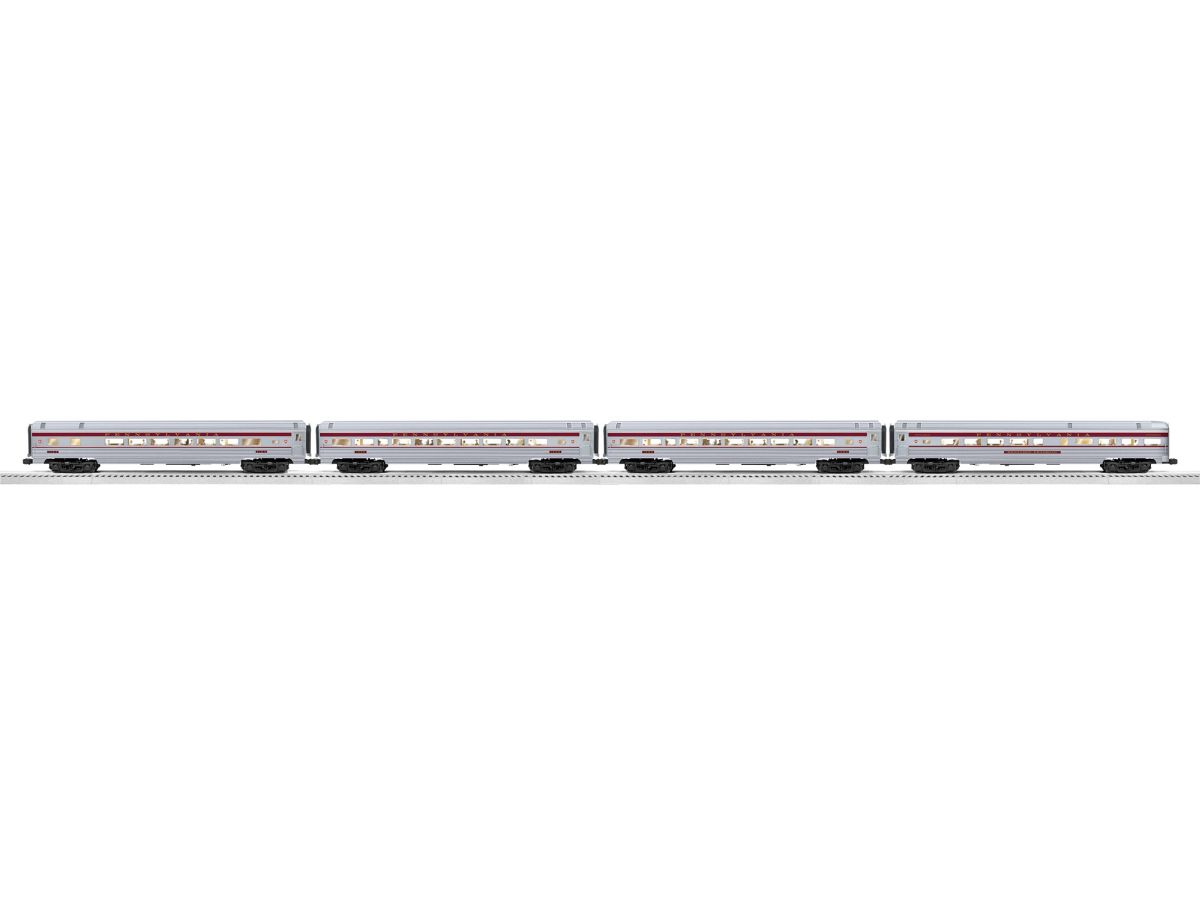 Lionel O Pennsylvania Senator 18” Aluminum 4 Pack 2527090