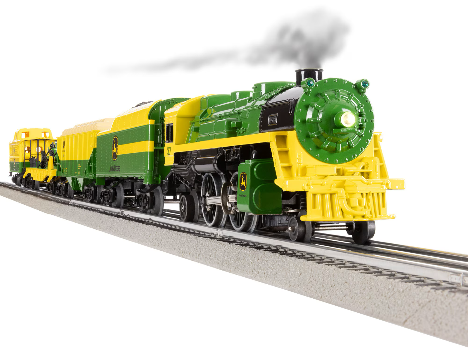 Lionel John Deere Steam Freight Lionchief Set O Gauge 2423070