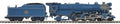 MTH Premier O CNJ P47 4-6-2 Steam Loco #832 Blue Comet/3.0