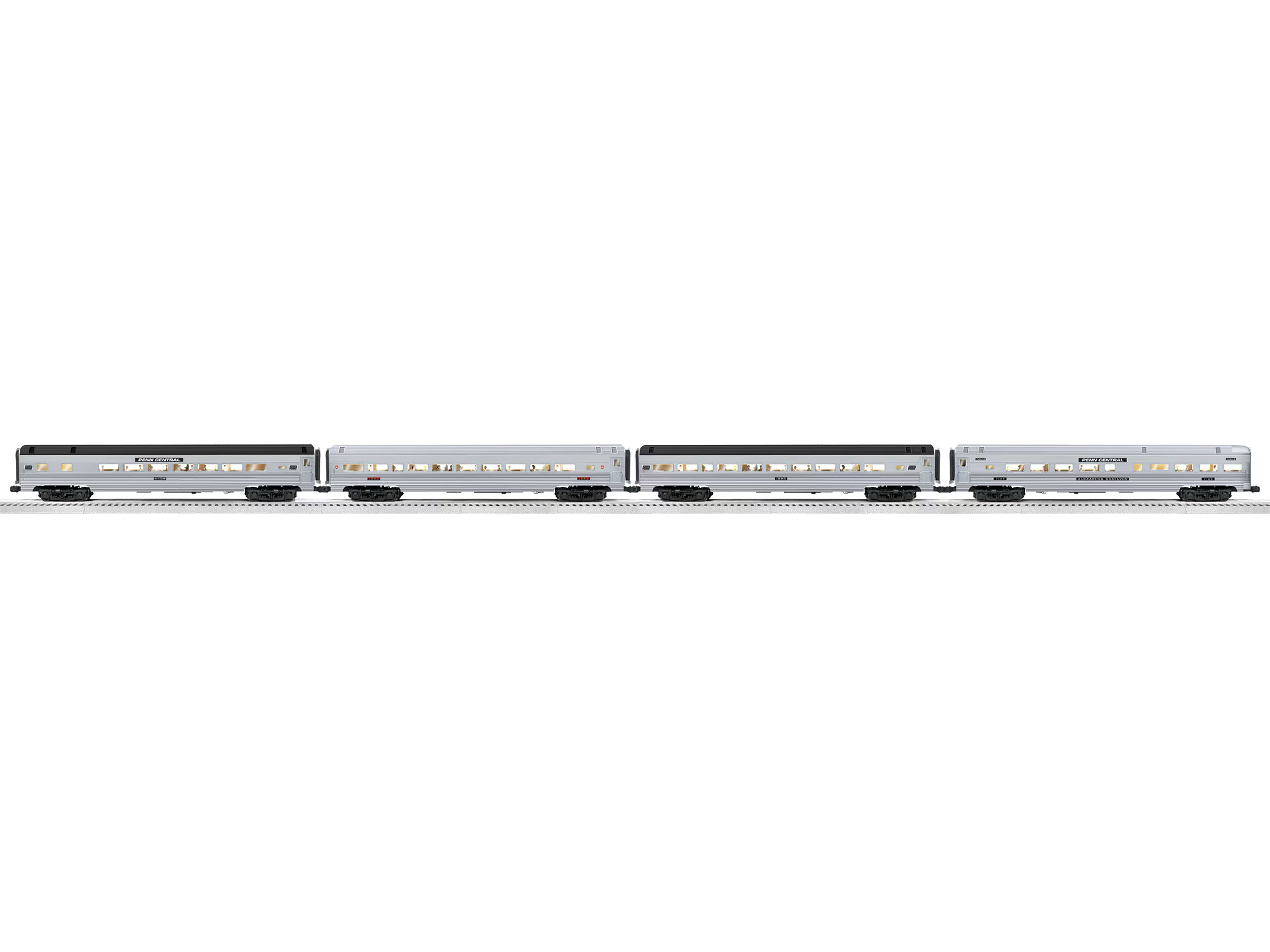 Lionel O Penn Central Congressional 18” Aluminum 4 Pack 2527130
