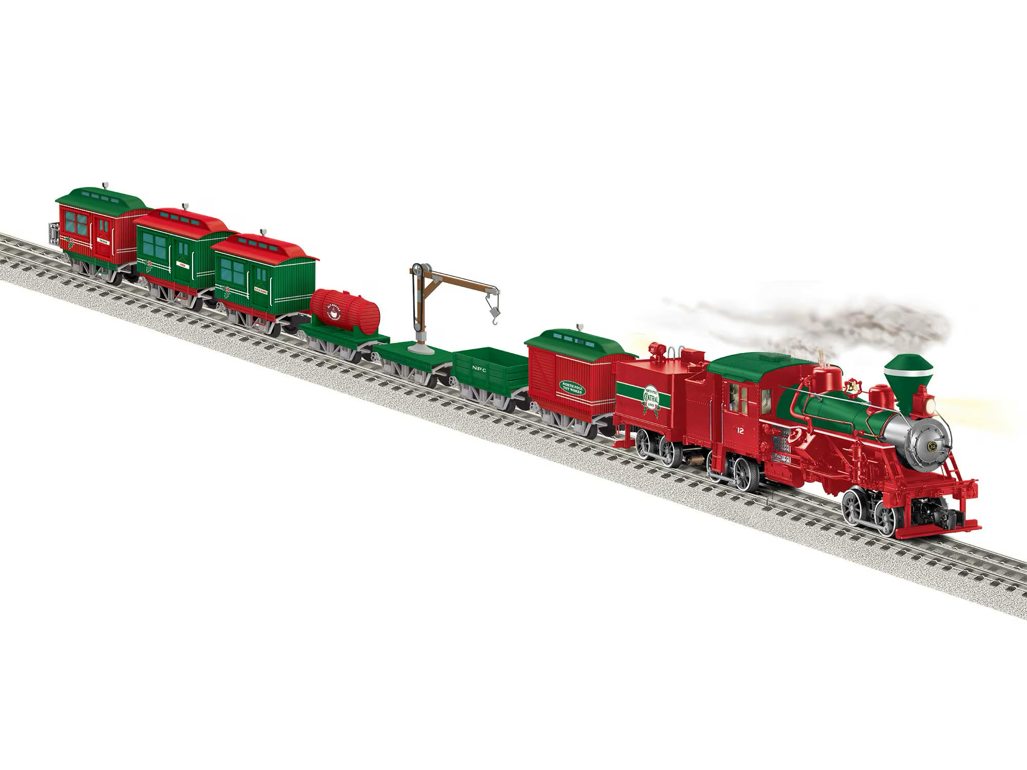 Lionel O North Pole Toy Works Heisler Set 2522100