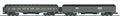 Lionel 6-15542 O Scale Santa Fe "The Chief" Heavyweight Passenger Car 2-Pack