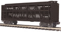 MTH Denver & Rio Grande O Scale Premier Steel Sided Stock Car