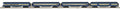 MTH Premier Blue Comet 4-Car Scale Passenger Set 20-40083
